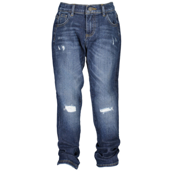 Jeans Guess Jeans bambino blu denim – Taglio moderno e confortevole – Stile casual con logo iconico
