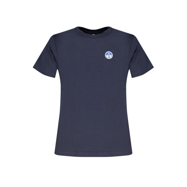 T-shirt North Sails bambino blu – Maniche corte in cotone – Stile marinaro sportivo con logo frontale