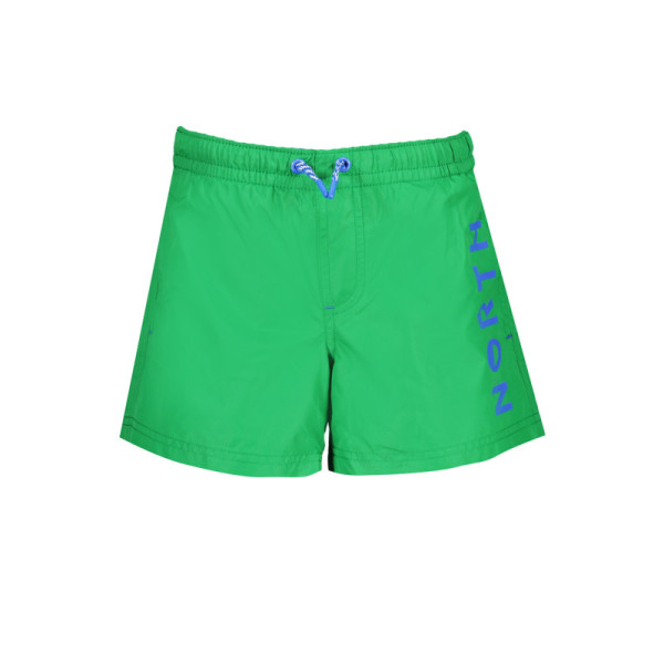 Costume North Sails bambino verde – Slip mare leggero e resistente – Tessuto tecnico rapido con logo discreto