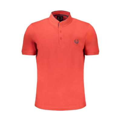 GIAN MARCO VENTURI POLO MANICHE CORTE UOMO ROSSO