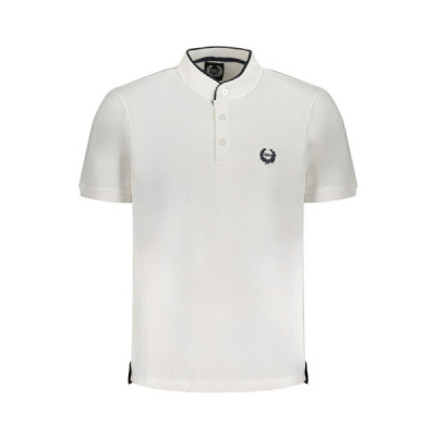 GIAN MARCO VENTURI POLO MANICHE CORTE UOMO BIANCO