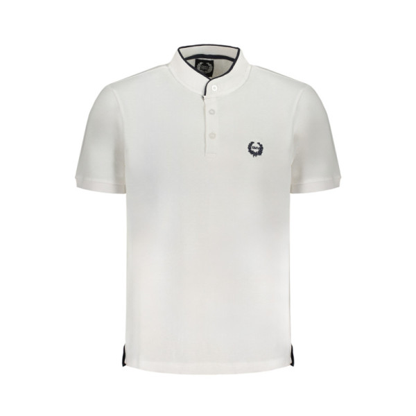 GIAN MARCO VENTURI POLO MANICHE CORTE UOMO BIANCO