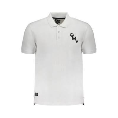 GIAN MARCO VENTURI POLO MANICHE CORTE UOMO BIANCO