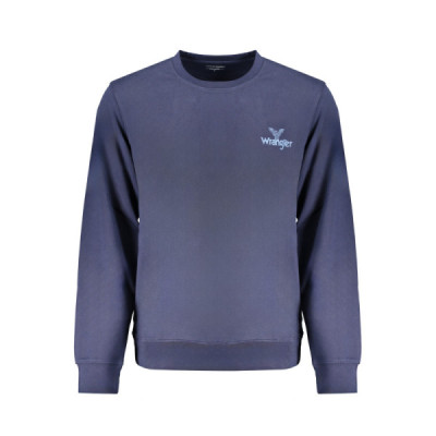WRANGLER FELPA SENZA ZIP UOMO BLU