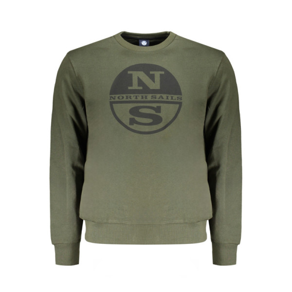 NORTH SAILS FELPA SENZA ZIP UOMO VERDE