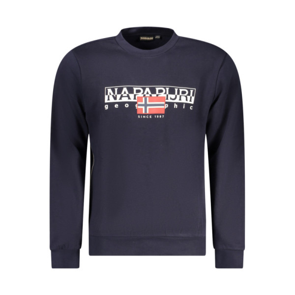 NAPAPIJRI FELPA SENZA ZIP UOMO BLU