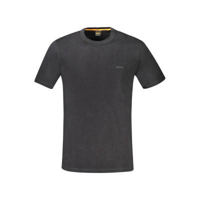 HUGO BOSS T-SHIRT MANICHE CORTE UOMO NERO
