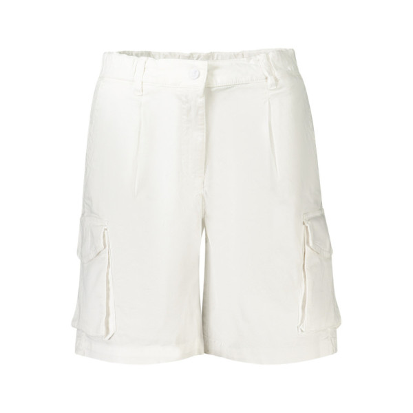 K-WAY PANTALONE BERMUDA DONNA BIANCO