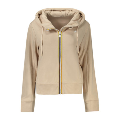 K-WAY FELPA CON ZIP DONNA ROSA