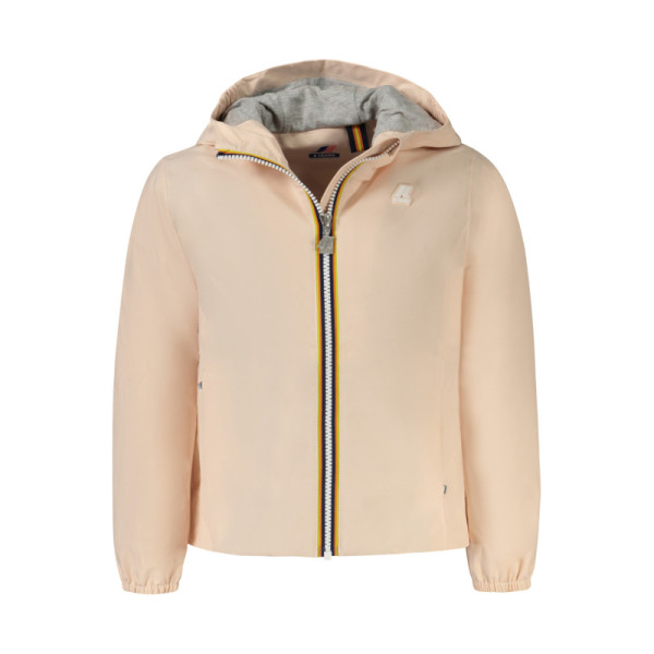 Giacca sportiva K-Way bambina rosa – Impermeabile leggera con zip e cappuccio – Stile sportivo e confortevole