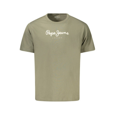 PEPE JEANS T-SHIRT MANICHE CORTE UOMO VERDE