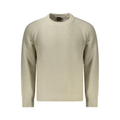 HUGO BOSS MAGLIONE UOMO BEIGE