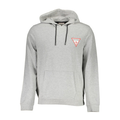 GUESS JEANS FELPA SENZA ZIP UOMO GRIGIO