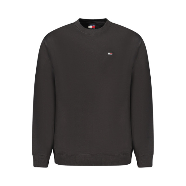 TOMMY HILFIGER FELPA SENZA ZIP UOMO NERO