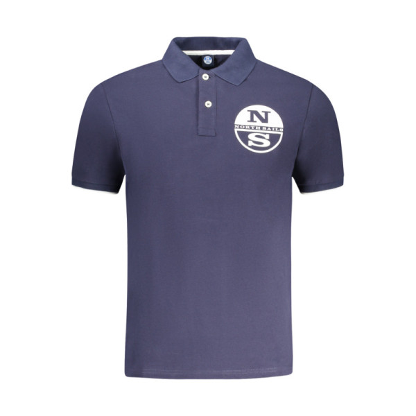 NORTH SAILS POLO MANICHE CORTE UOMO BLU