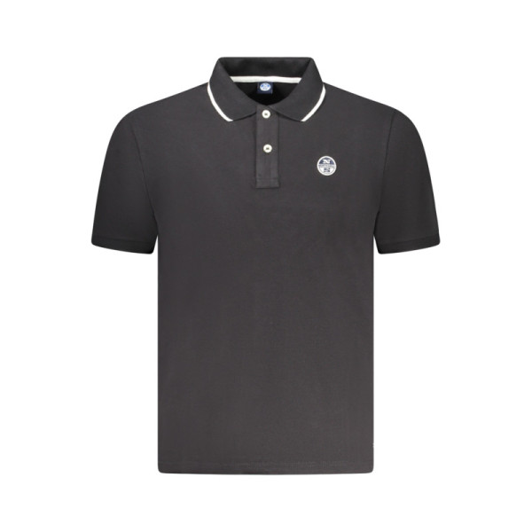NORTH SAILS POLO MANICHE CORTE UOMO NERO
