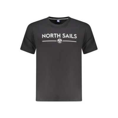 NORTH SAILS T-SHIRT MANICHE CORTE UOMO NERO