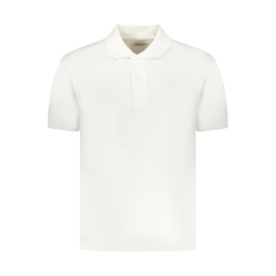 GUESS JEANS POLO MANICHE CORTE UOMO BIANCO