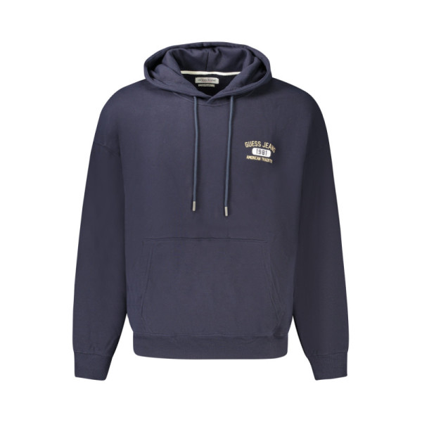 GUESS JEANS FELPA SENZA ZIP UOMO BLU