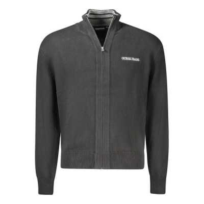 GUESS JEANS CARDIGAN UOMO NERO