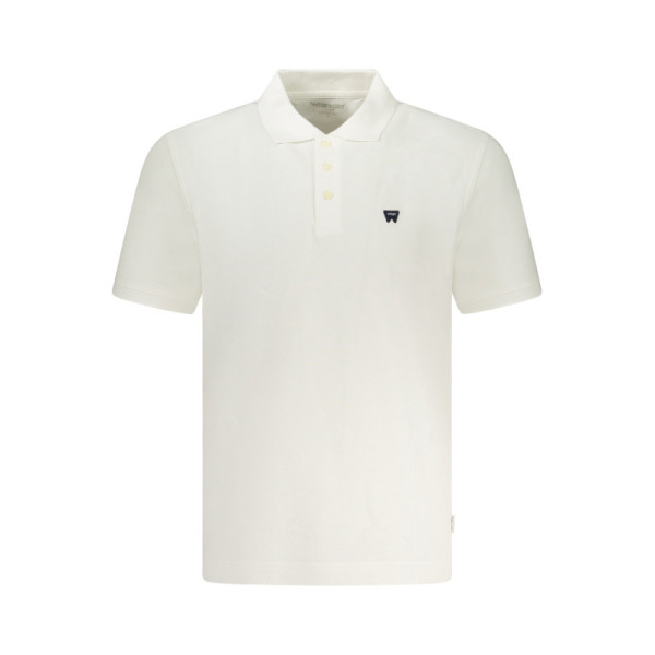WRANGLER POLO MANICHE CORTE UOMO BIANCO