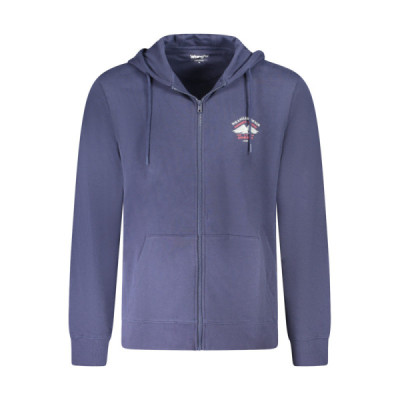WRANGLER FELPA CON ZIP UOMO BLU