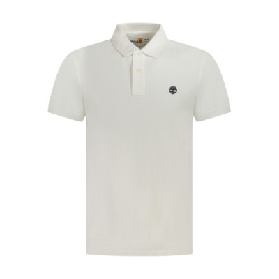 TIMBERLAND POLO MANICHE CORTE UOMO BIANCO