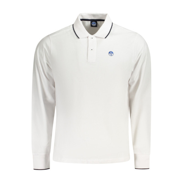 NORTH SAILS POLO MANICHE LUNGHE UOMO BIANCO