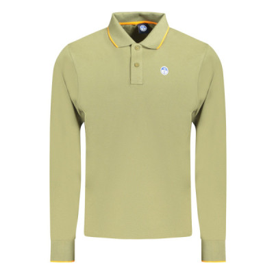 NORTH SAILS POLO MANICHE LUNGHE UOMO VERDE
