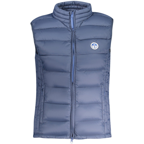 North Sails Smanicato Donna Blu - Quattro Tasche con Chiusura Zip Applicazione e Logo - Design Nautico Elegante