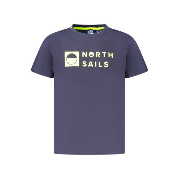 T-shirt North Sails bambino blu – Maglietta in cotone a maniche corte con logo marinaro e vestibilità comoda