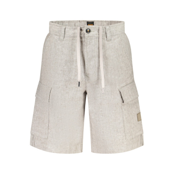 BOSS PANTALONE SHORT UOMO GRIGIO