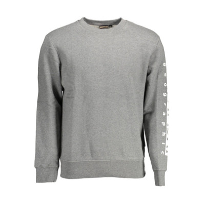 NAPAPIJRI FELPA SENZA ZIP UOMO GRIGIO