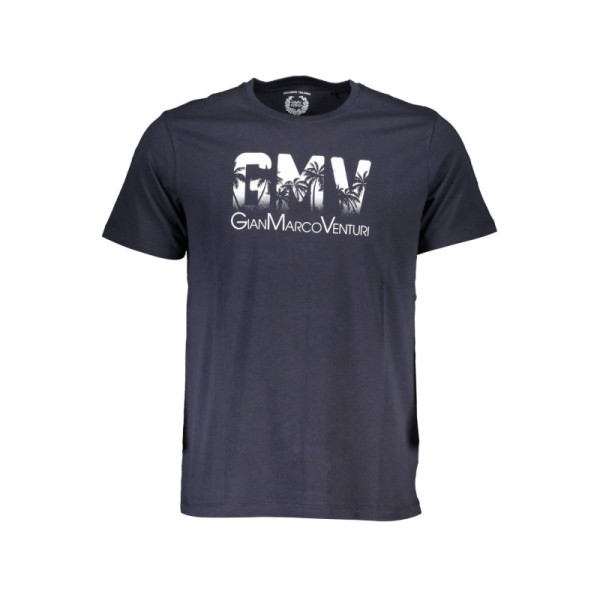 GIAN MARCO VENTURI T-SHIRT MANICHE CORTE UOMO BLU