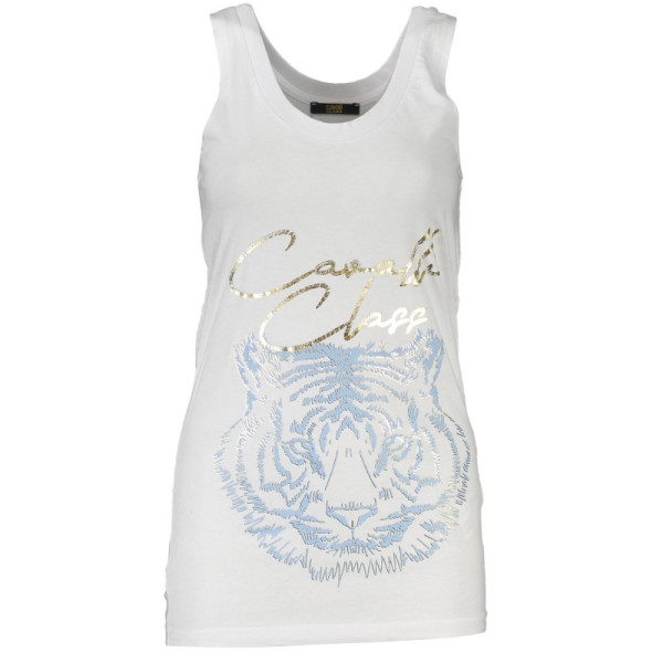 CAVALLI CLASS CANOTTA DONNA BIANCO