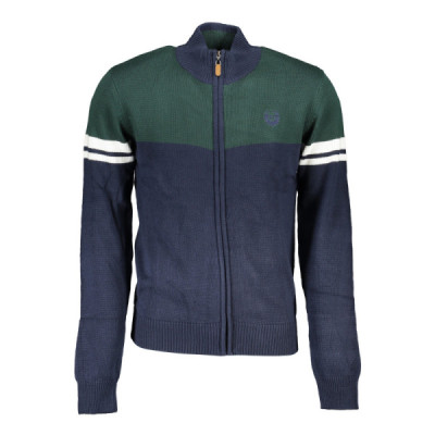 GIAN MARCO VENTURI CARDIGAN UOMO BLU