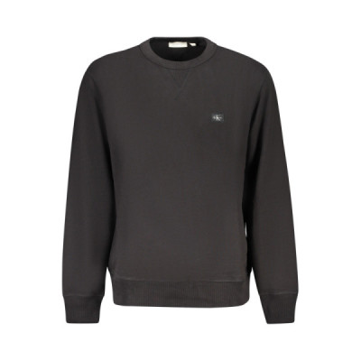 CALVIN KLEIN FELPA SENZA ZIP UOMO NERO