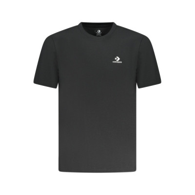 CONVERSE T-SHIRT MANICHE CORTE UOMO NERO
