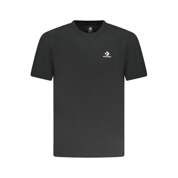 CONVERSE T-SHIRT MANICHE CORTE UOMO NERO