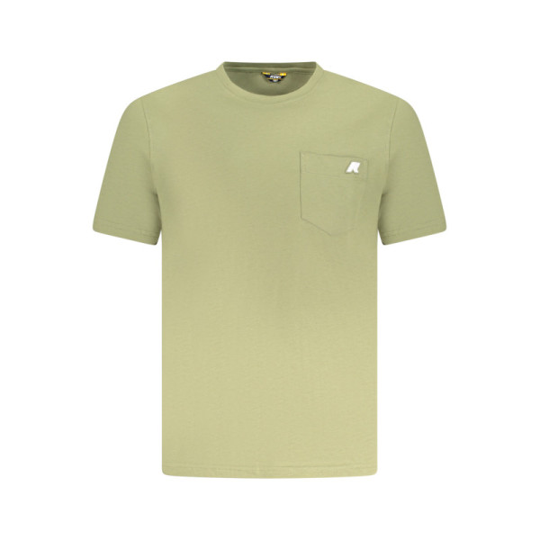 K-WAY T-SHIRT MANICHE CORTE UOMO VERDE
