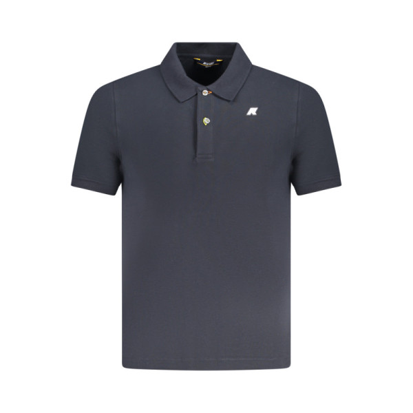 K-WAY POLO MANICHE CORTE UOMO BLU