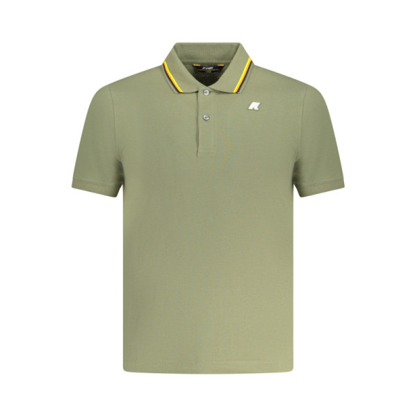 K-WAY POLO MANICHE CORTE UOMO VERDE