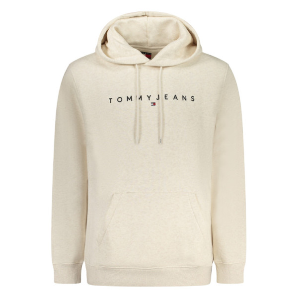 TOMMY HILFIGER FELPA SENZA ZIP UOMO BEIGE