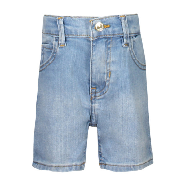 Short Guess Jeans bambina azzurro – Pantaloncino in denim con logo – Stile estivo e comfort quotidiano