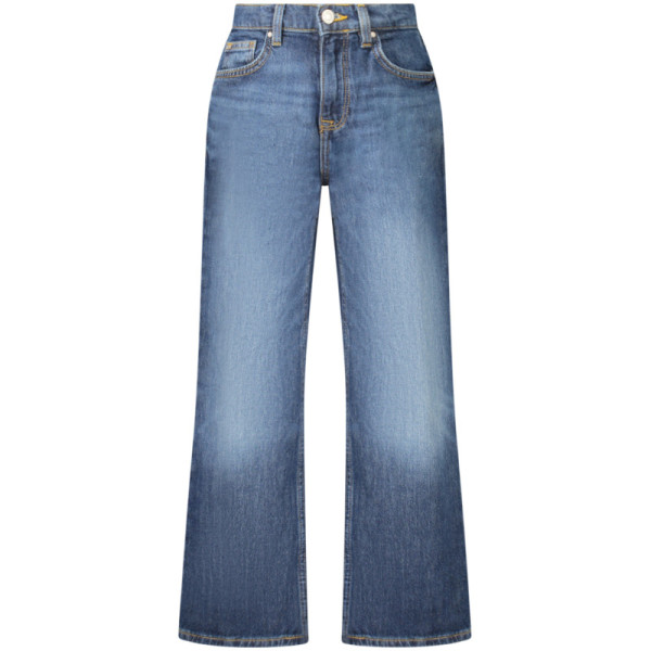 Jeans Guess Jeans bambina blu denim – Vita elasticizzata e logo posteriore – Stile casual e comfort quotidiano