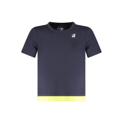 K-WAY T-SHIRT MANICHE CORTE BAMBINO BLU