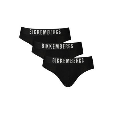 BIKKEMBERGS SLIP UOMO NERO