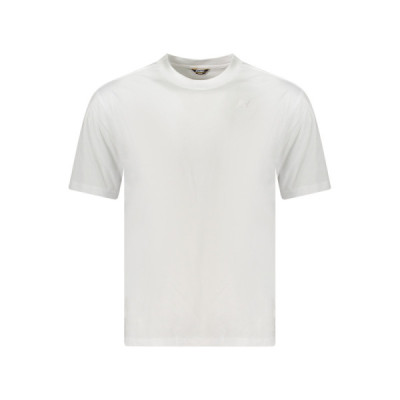 K-WAY T-SHIRT MANICHE CORTE UOMO BIANCO