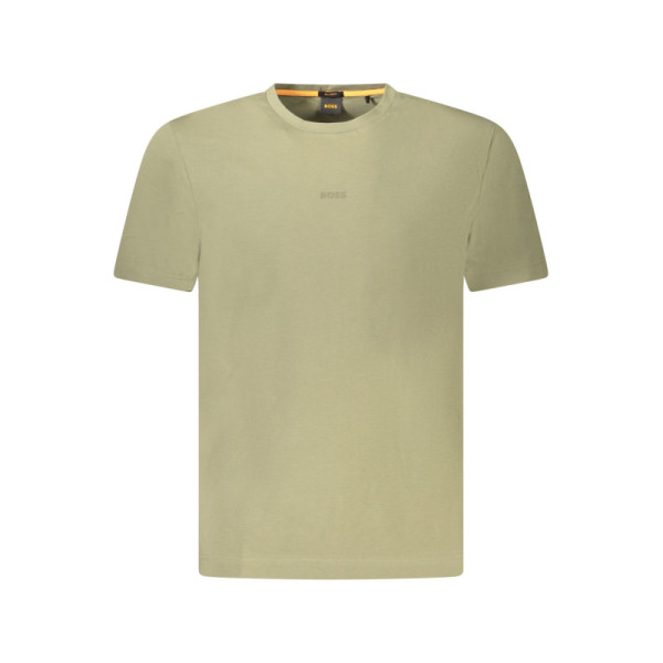 BOSS T-SHIRT MANICHE CORTE UOMO VERDE