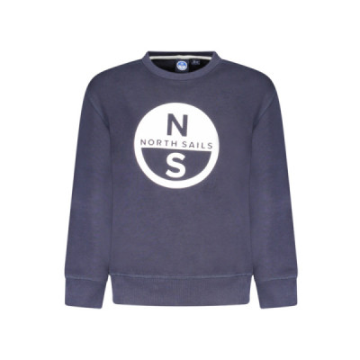 NORTH SAILS FELPA SENZA ZIP BAMBINO BLU